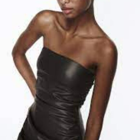 Zara Black Mini Dress - Picture 2 of 2